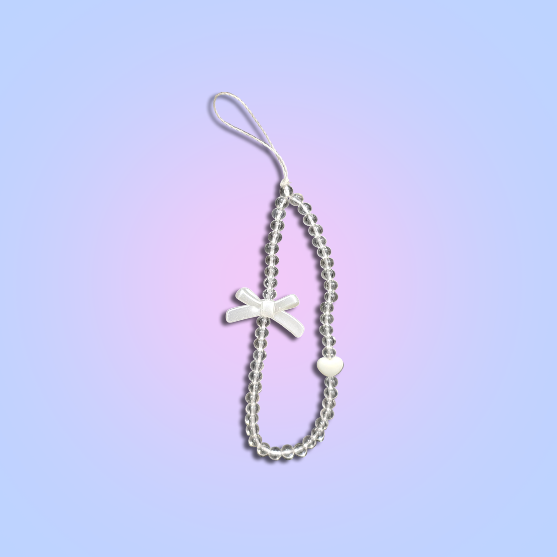 𝐓𝐫𝐚𝐧𝐬𝐩𝐚𝐫𝐞𝐧𝐭 𝐩𝐞𝐚𝐫𝐥 𝐖𝐢𝐭𝐡 𝐁𝐨𝐰 𝐀𝐧𝐝 𝐇𝐞𝐚𝐫𝐭 𝐂𝐡𝐚𝐫𝐦